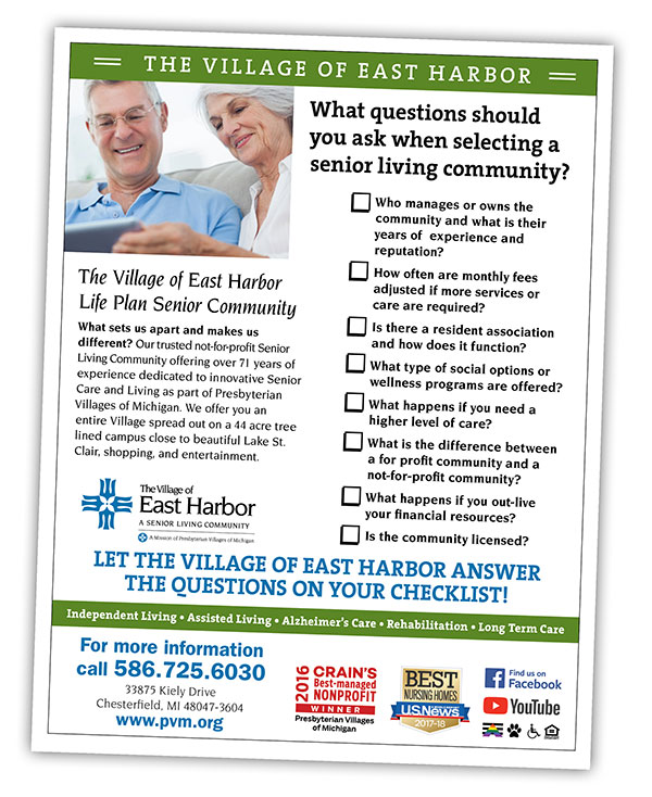 PVM East Harbor Checklist Flyer Image