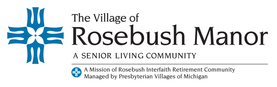 PVM The Village of Rosebush Manor Logo