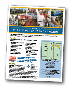 harmonymanor brochure