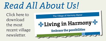 newsletter button harmonymanor