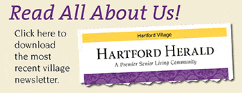 newsletter button hartfordvillage