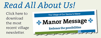 newsletter button oursavioursmanor